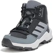 [adidas] Unisex-Child Terrex Ax4r Mid Top Hiking Sneaker