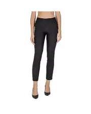 Sandro Ferrone Dress Pants Slim Fit Trousers Women Black