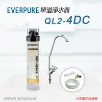 在飛比找PChome24h購物優惠-【Everpure】美國原廠 QL2-4DC單道淨水器(自助