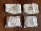 new Reusable Cotton Cloth Face Masks White (Pack of 20) washable face covering