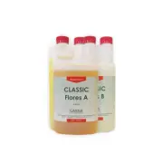 Canna Classic Flores A+B - 2 x 1L Set | Hydroponics Base Nutrient |Run-to-Waste