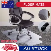 1 / 2X Marlow Chair Mat Carpet Hard Floor Protectors PVC Home Office Room Mats