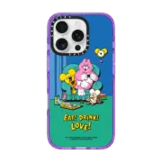 iPhone 16 Pro Impact Case MagSafe Compatible EAT! DRINK! LOVE! BY ZIZONE