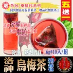 【蔘大王】洛神烏梅茶►6GX10入/組❗買5送1▪冷熱泡茶包❗花草茶▪養生茶▪油切解膩▪古早味❗特加陳皮