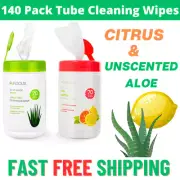 70 Pack Purdoux CPAP Mask & Tube Cleaning Wipes - Unscented w/ Aloe & Citrus USA