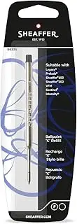 Sheaffer Fine K Metal Ball Pen Refill Single, Black