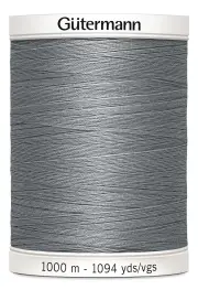 Gutermann Sew-all Thread #40 KOALA GREY 1000m Spool M292 100% Polyester