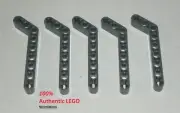 LEGO NEW Dark Stone Grey Beam Bent 53 Degrees (5x) 6276837 Brick 32271