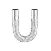 Chimney Liner Elbow Bend Stretchable Stainless Steel Flue Pipe for Stove