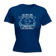 November Sagittarius Birthday All Men Are Created Equal - Funny Novelty Womens T-Shirt T Shirt Tshirt