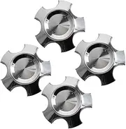 4pcs Car Wheel Center Hub Cap Compatible for Toyota Sequoia 2008-17 Tundra 2009-17 42603-0C100 Aluminum Surface Send Logo