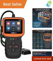 Portable 2.8'' Color Code Reader - Advanced Diagnostic Tool for All Vehicles