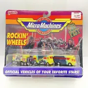 Micro Machines Rockin Wheels #7 Big Fist Sealed Set Galoob 1991