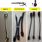 全新原裝麥克風適用於 HYPERX CLOUD 2 CLOUD II、FLIGHT S、ALPHA S、REVOLVER