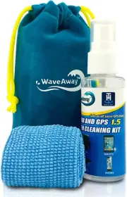 Wave Away Sonar & GPS Screen Cleaner Kit – Ammonia-Free LCD Screen Cleaner