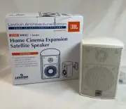 Leviton Architectual Edition White Home Cinema Satellite Speaker JBL AEH50 AESS5