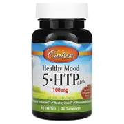 Carlson, Healthy Mood, 5-HTP Elite, Natural Raspberry, 60 Tablets