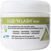 I-Med Pharma I-Lid 'N Lash | Daily Cleansing Gel for Lids and Lashes (60 Wipe...