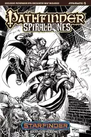 Pathfinder Spiral of Bones #5 1:10 Variant Comic Book 2018 - Dynamite Mandrake