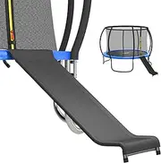 wocarks Newest Ergonomic Trampoline Slide, Universal Trampoline Slide for Children Kids, Outdoor Trampoline Slide Attachment, Heavy Duty Steel, Frame, Easy to Assemble