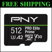 Extreme Performance 512GB MicroSDXC Card - Waterproof and Shockproof Reliability