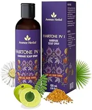 Avimee Herbal Hairtone PV 1 Scalp Spray | Natural DHT Blocker | With Saw Palmetto, Amla, Methi & Bhringraj Extracts | Daily Nutrition For your Scalp & Hair | 100 ml