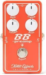 Xotic Bb Preamp Ver1.5 Effector Booster Overdrive Bbp-V1.5 Exotic No.y298