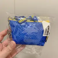 在飛比找蝦皮購物優惠-全新 - 現貨  IKEA包包鑰匙圈 藍色