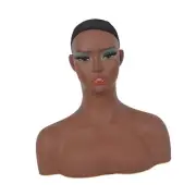Realistic Female Mannequin Head Wig Display Model Manikin Head Bust