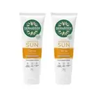2x DermaVeen Sensitive Sun SPF50+ 200g with broad-spectrum UVA and UVB sunscreen