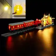 USB Light Kit for Lego 76423 Express Train Set with Hogsmeade Station Building B