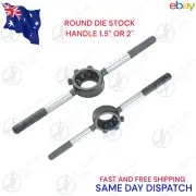 1.5" And 2" Round Die Stock Holder Takes OD Button Dies