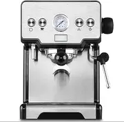 Coffee Machine, semi-Automatic Electronic Temperature Control Technology Stainless Steel Fancy Brewing Coffee Machine, 1.7L Large Water Storage Space