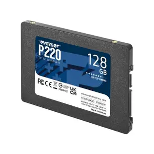 【PATRiOT 博帝】P220 SATA III 2.5吋 128GB SSD固態硬碟