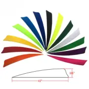 Arrow Feathers Archery Fletching DIY for Hunting Traditional Bow Arrow Acessory