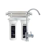 PURETEC Puretec ESR2 High Loop Kitchen Mixer Tap With Under Sink UV Water Filter System for Rainwater