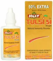 6X BEST Jolly Tulsi 51 Drops Liquid Natural Immunity Booster Healthy Life 24ml