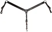 (Walnut) - Circle Y Straight Breast Collar