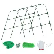 Efficiently Designed Cucumber Trellis U Shape Support for Garden Growth