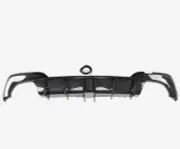 Carbon Fiber Pattern DS Rear Lip Diffuser LED Light For BMW 2020-22 G20 3 Series (for: BMW)