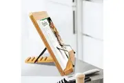 Bamboo Adjustable Reading and Tablet Stand