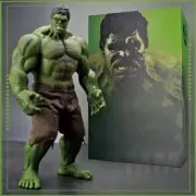 Marvel Anime Hulk Action Figure 28cm Large Enamel Collectible Model