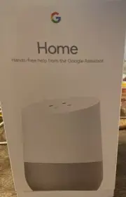 Google Home Smart Assistant - White Slate