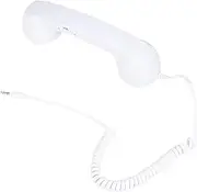 GRIRIW Retro Phone Handset Classic Handset Radiation Receiver 3.5mm Compatible Retro Telephone Receiver