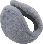 BIENKA Winter Warm Earmuffs are Soft and Warm Knitted Plush Earmuffs Can Be Used to Irony The Cold Earmuffs Gloves and Earmuffs Earmuffs (Color : Grey, Size : One Size)