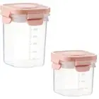 2pcs Fridge Storage Containers Food Storage Box Stackable Food Containers