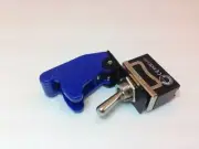 HD ON/OFF DPST 4P TOGGLE SWITCH 20 AMP 125VAC WITH COVER BLUE