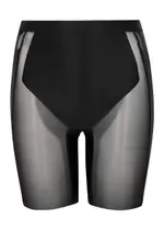 Spanx Shaping Satin Mid-thigh Shorts - Black XL (UK16 / XL)