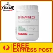 GEN TEC GLUTAMINE 320 500GM // GLUTAMINE MICRONISED AMINO ACIDS RECOVERY EXPRESS