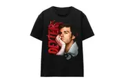 Dexter Unisex Adult Layered T-Shirt (Black) - UTTV15622